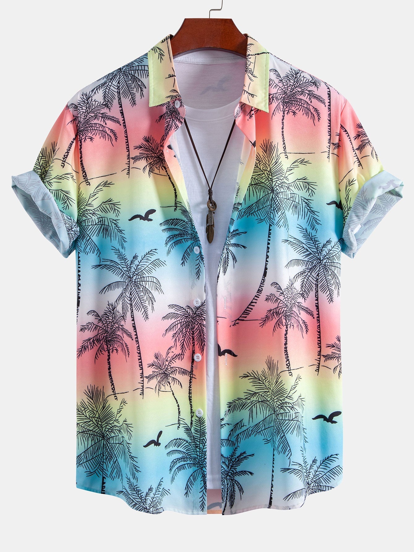 Seabreeze Set™ — Overhemd met knoopjes en zwembroek 