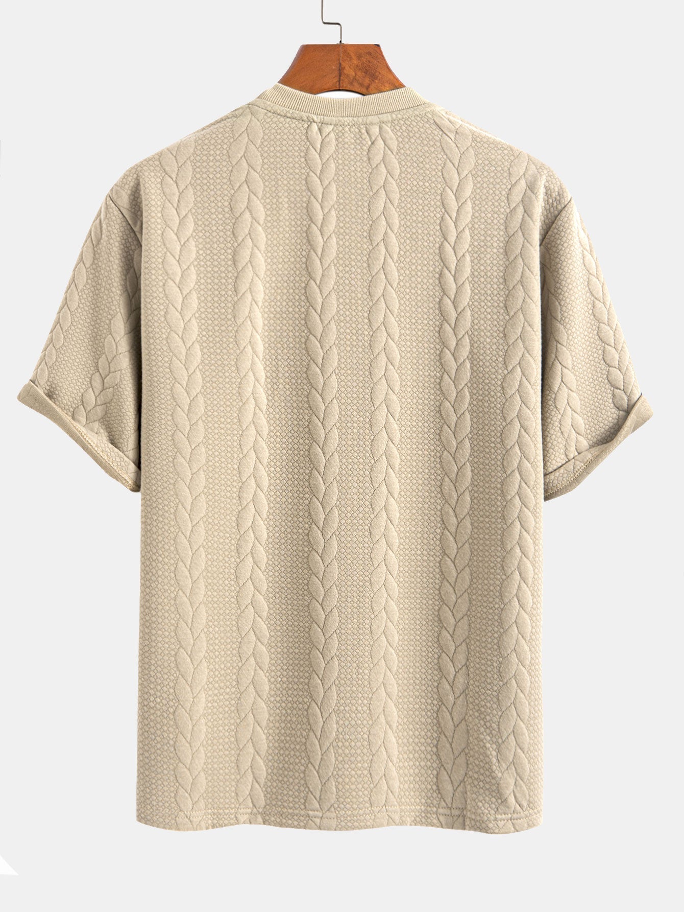 Lustra Set™ — Duo van jacquard T-shirt en korte broek 