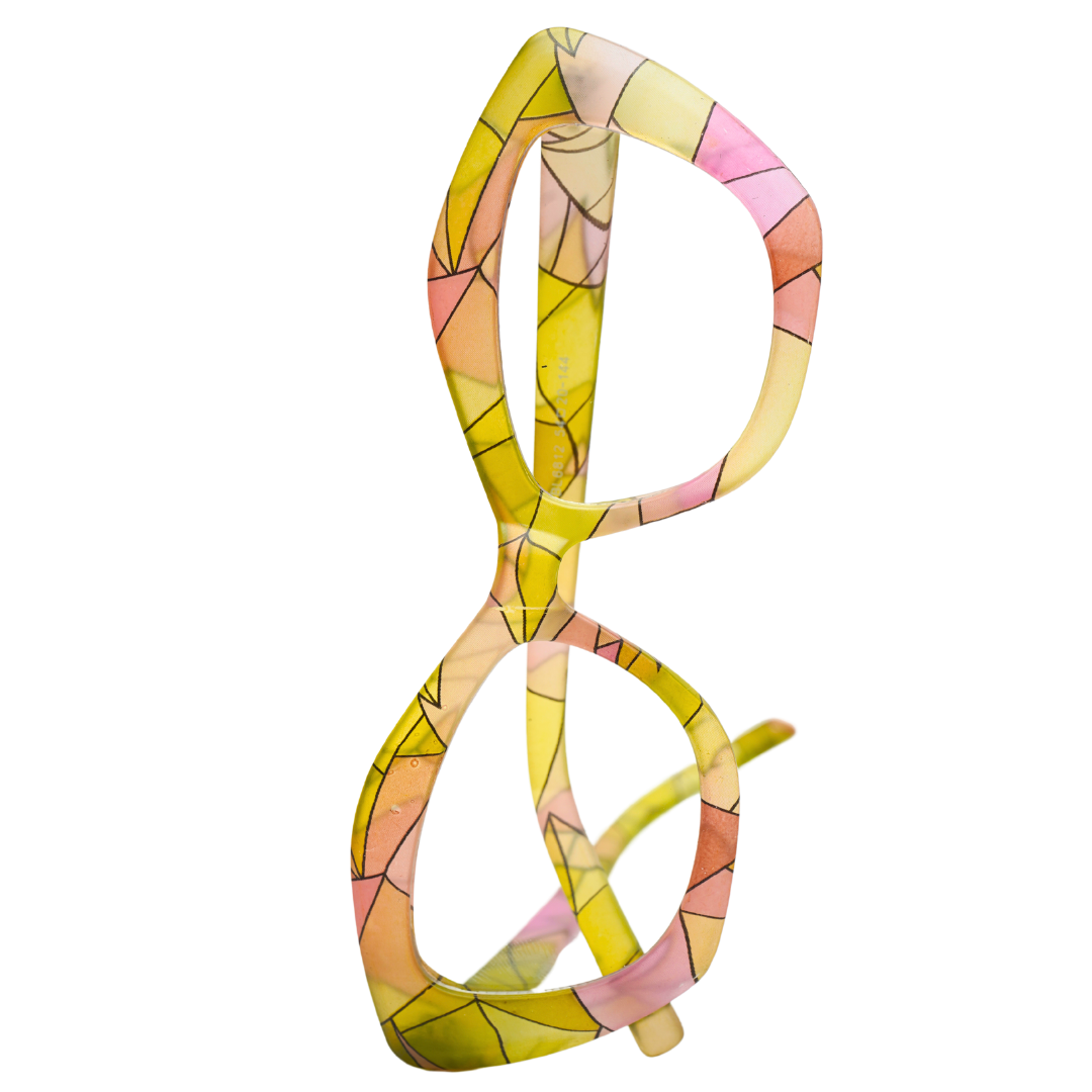 Vertex [Geel-Roze] Bril