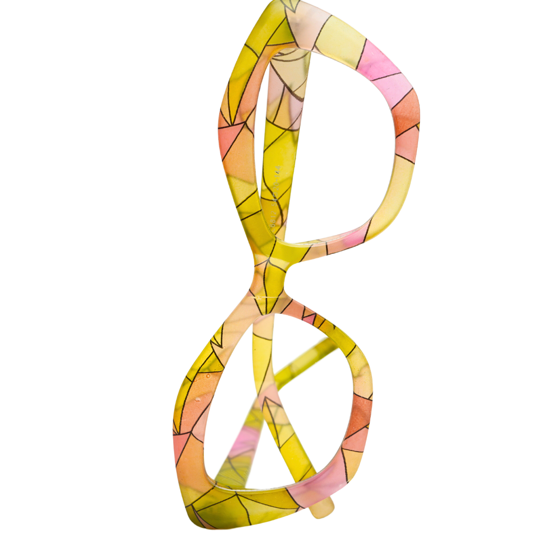 Vertex [Geel-Roze] Bril