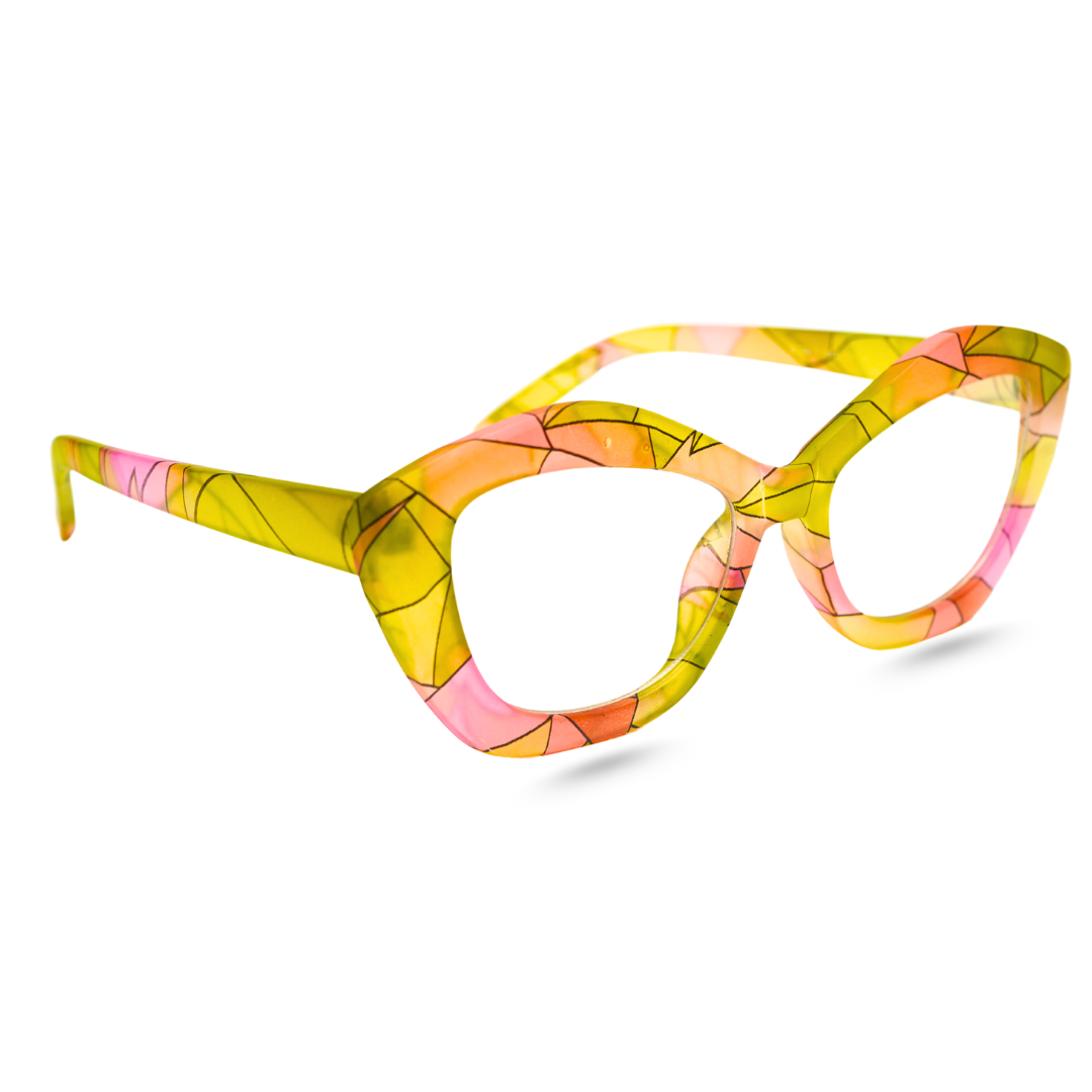 Vertex [Geel-Roze] Bril