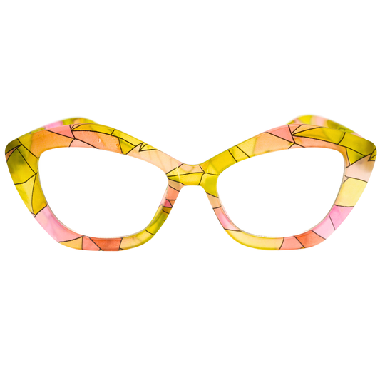 Vertex [Geel-Roze] Bril