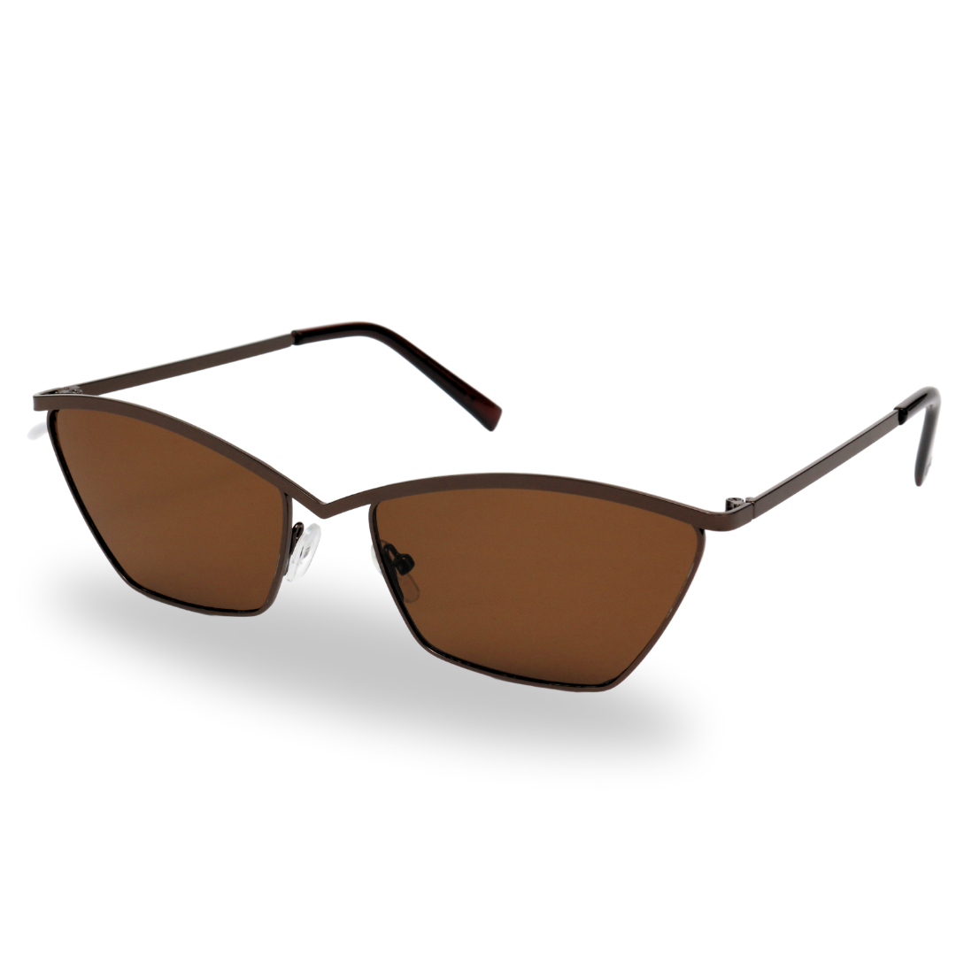 Stirnrunzeln [braun] Sonnenbrille