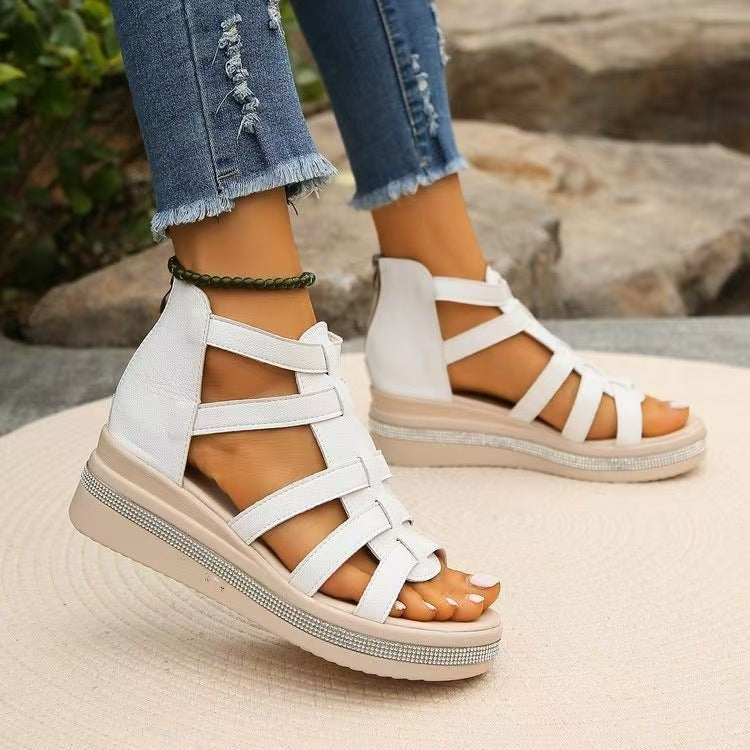 Sara Plateau Sandalen 