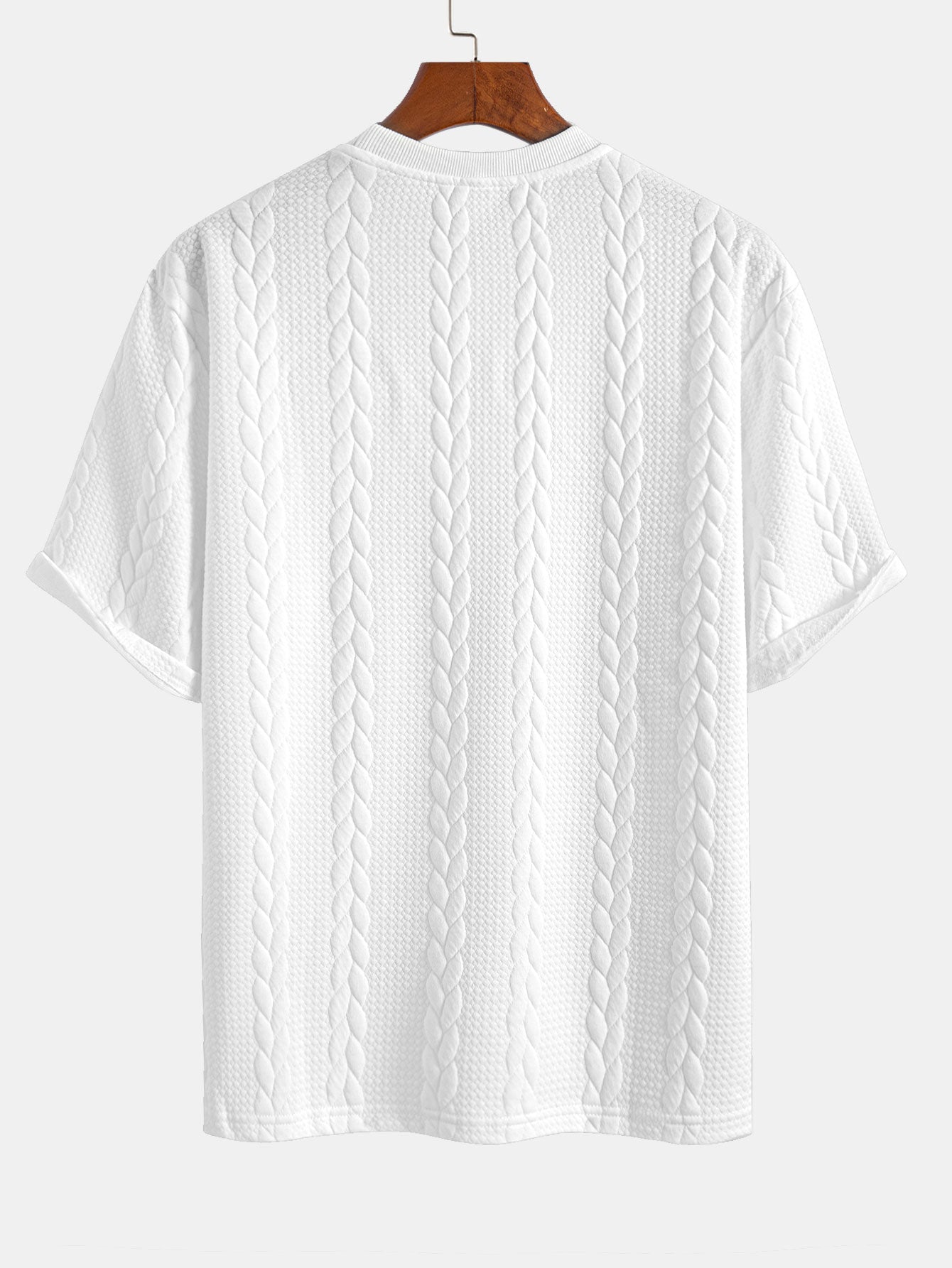 Lustra Set™ — Duo van jacquard T-shirt en korte broek 