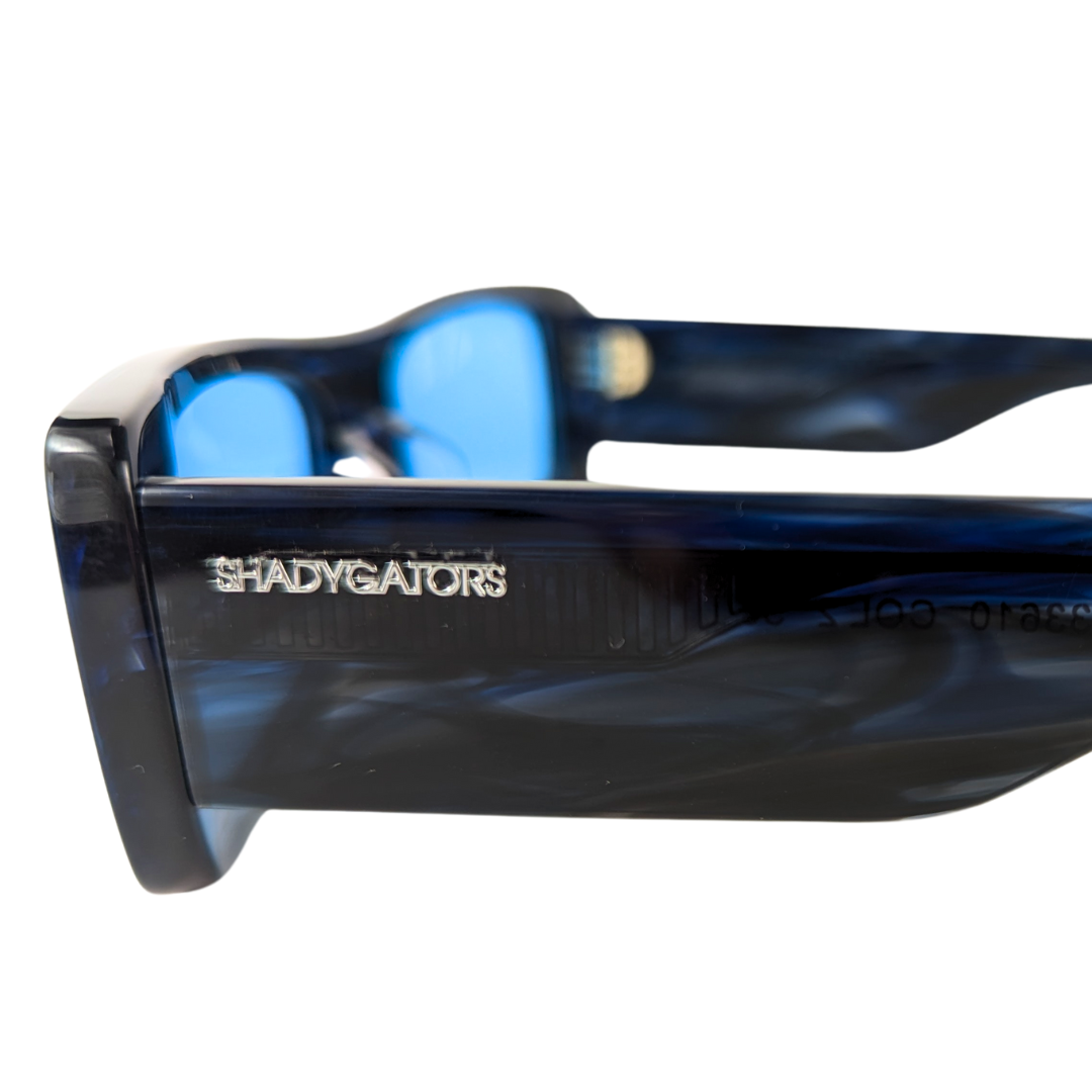 Saphir-Acetat-Sonnenbrille