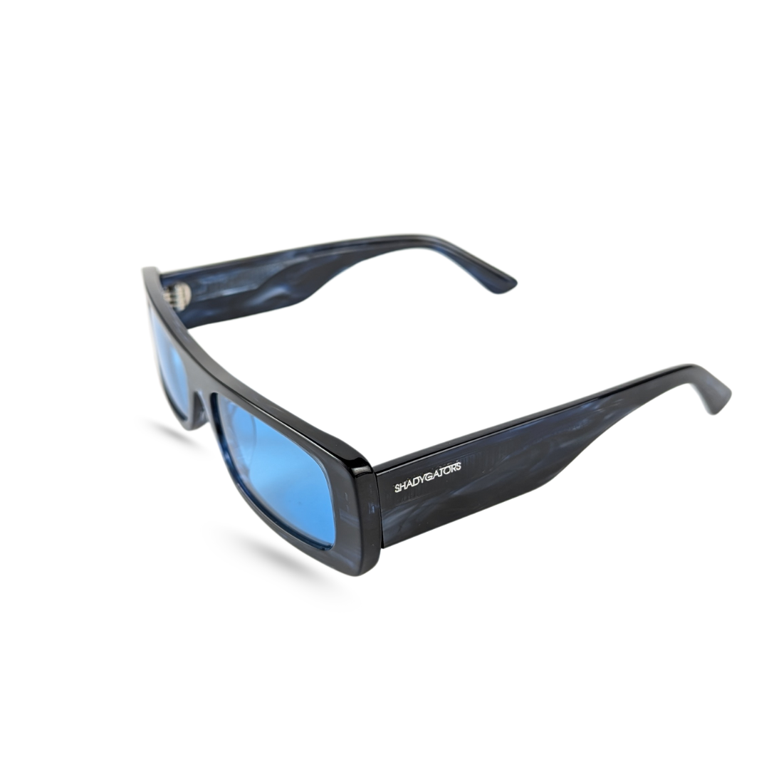 Saphir-Acetat-Sonnenbrille