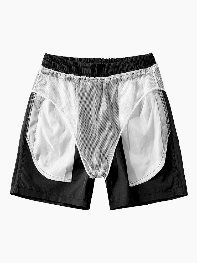 Tropica Set™ — Palmprint shirt &amp; zwemshort 
