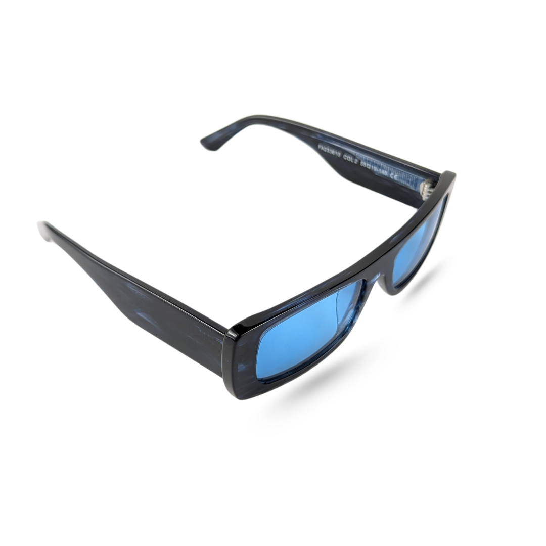 Saphir-Acetat-Sonnenbrille