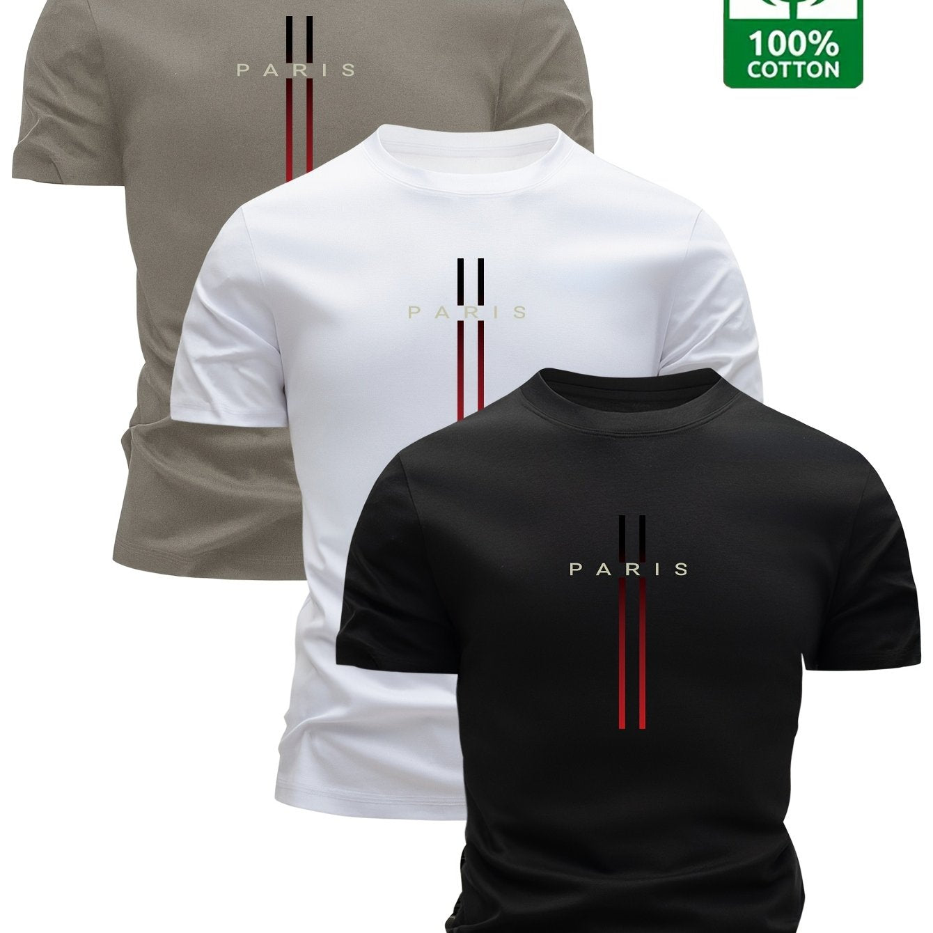 Élan Tee™ Paris – Koop 2, krijg 1 gratis 