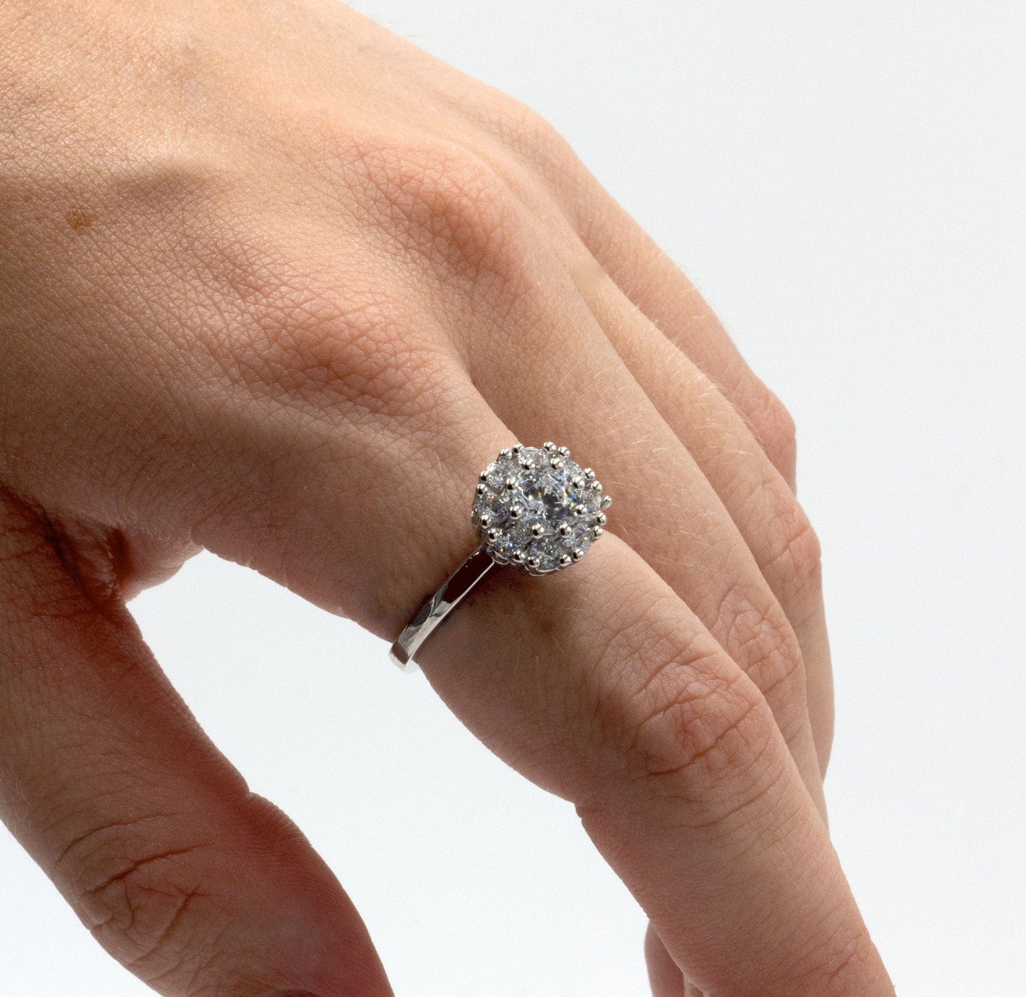 CrystalSpinner™ Rings | 925 Silver