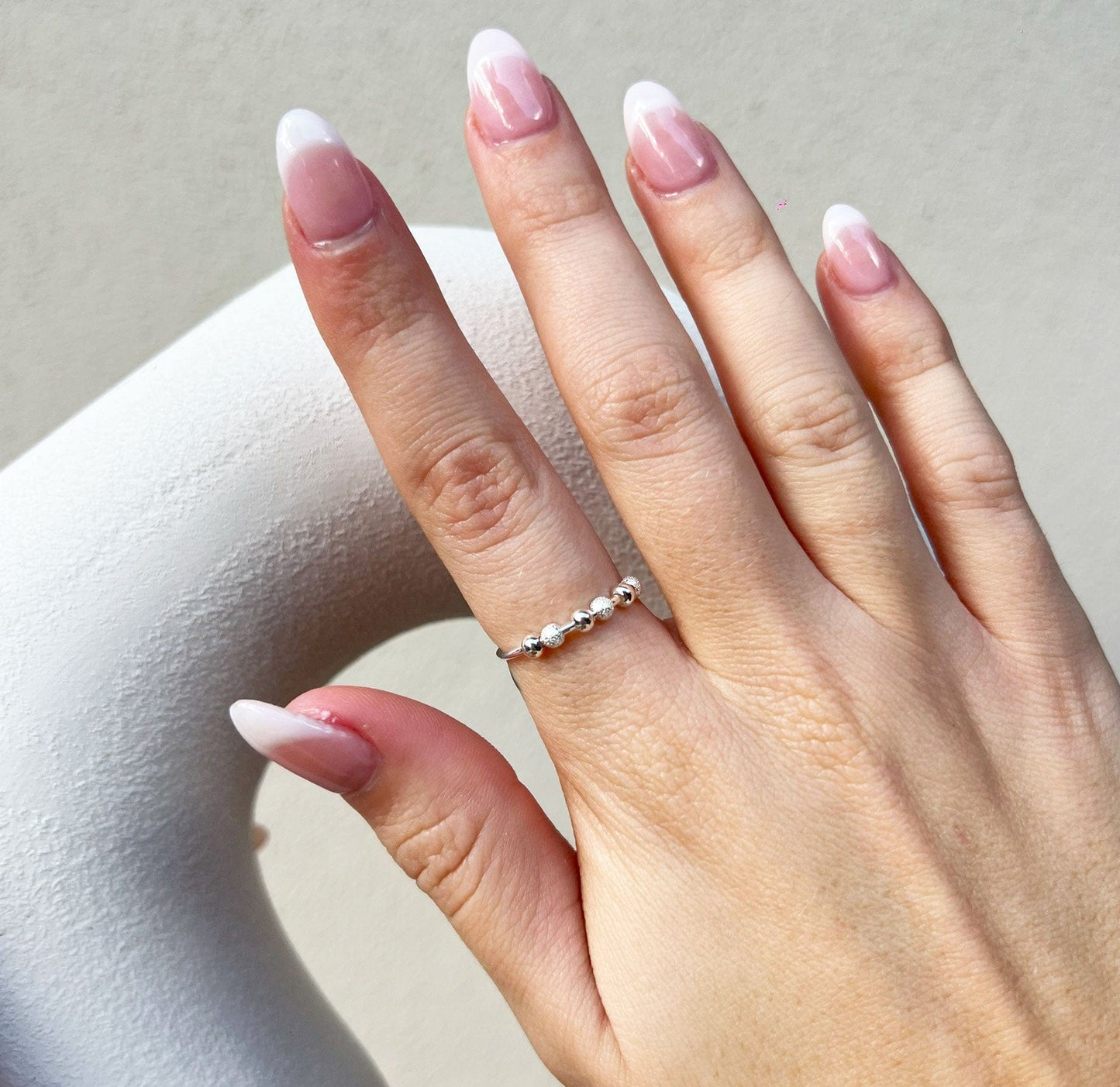 BeadSlide™ Rings | 925 Silver