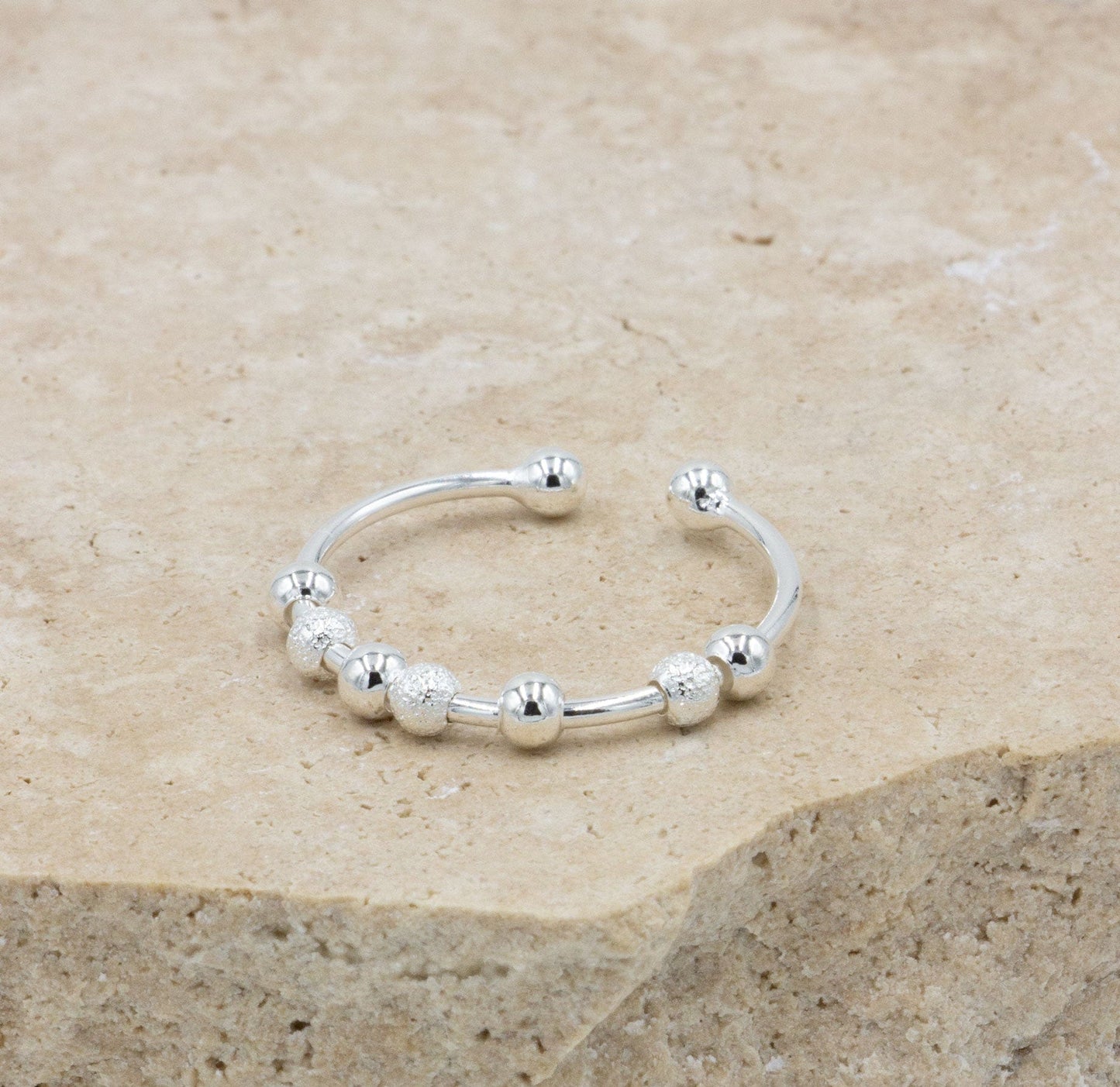 BeadSlide™ Rings | 925 Silver