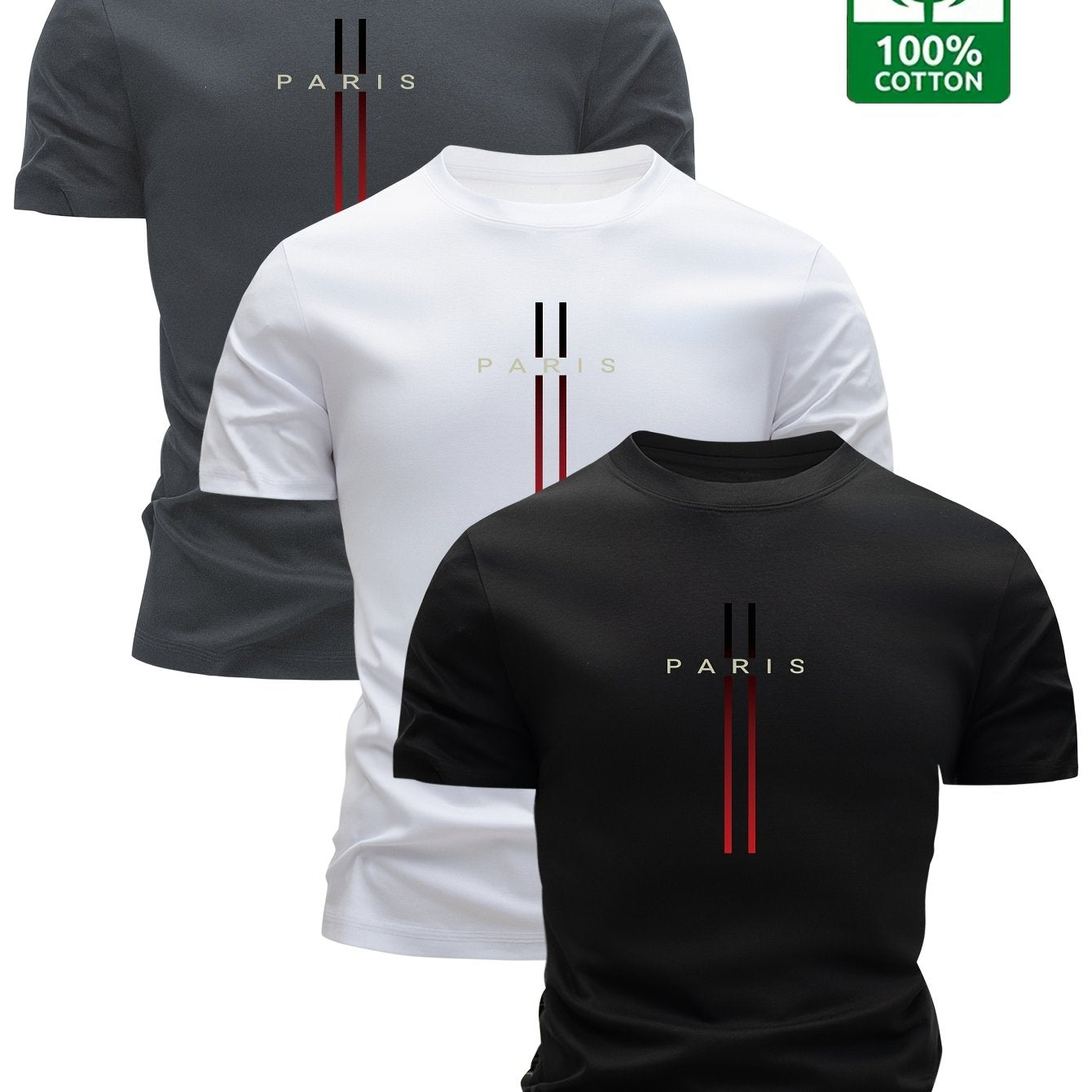 Élan Tee™ Paris – Koop 2, krijg 1 gratis 