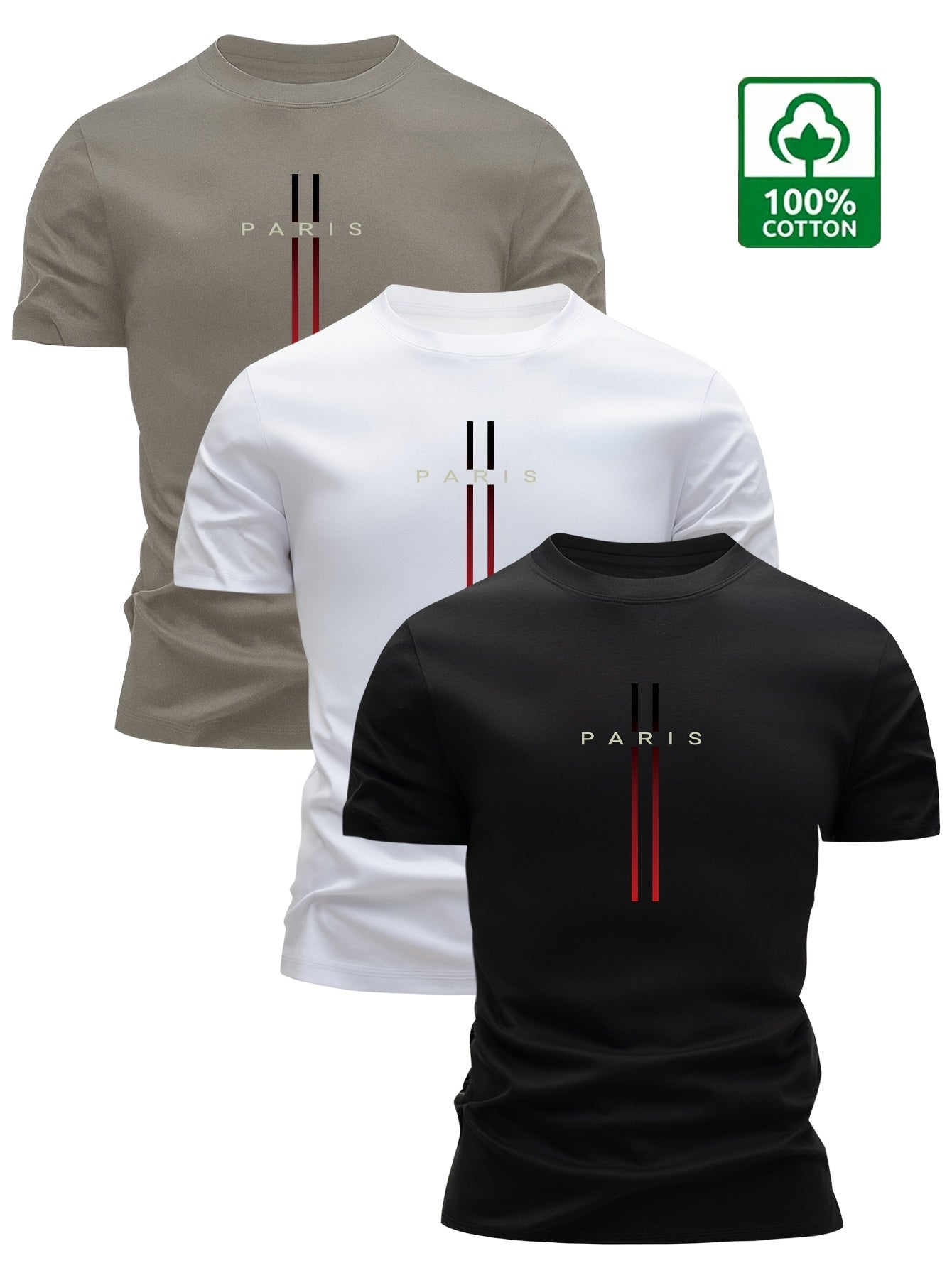 Élan Tee™ Paris – Koop 2, krijg 1 gratis 