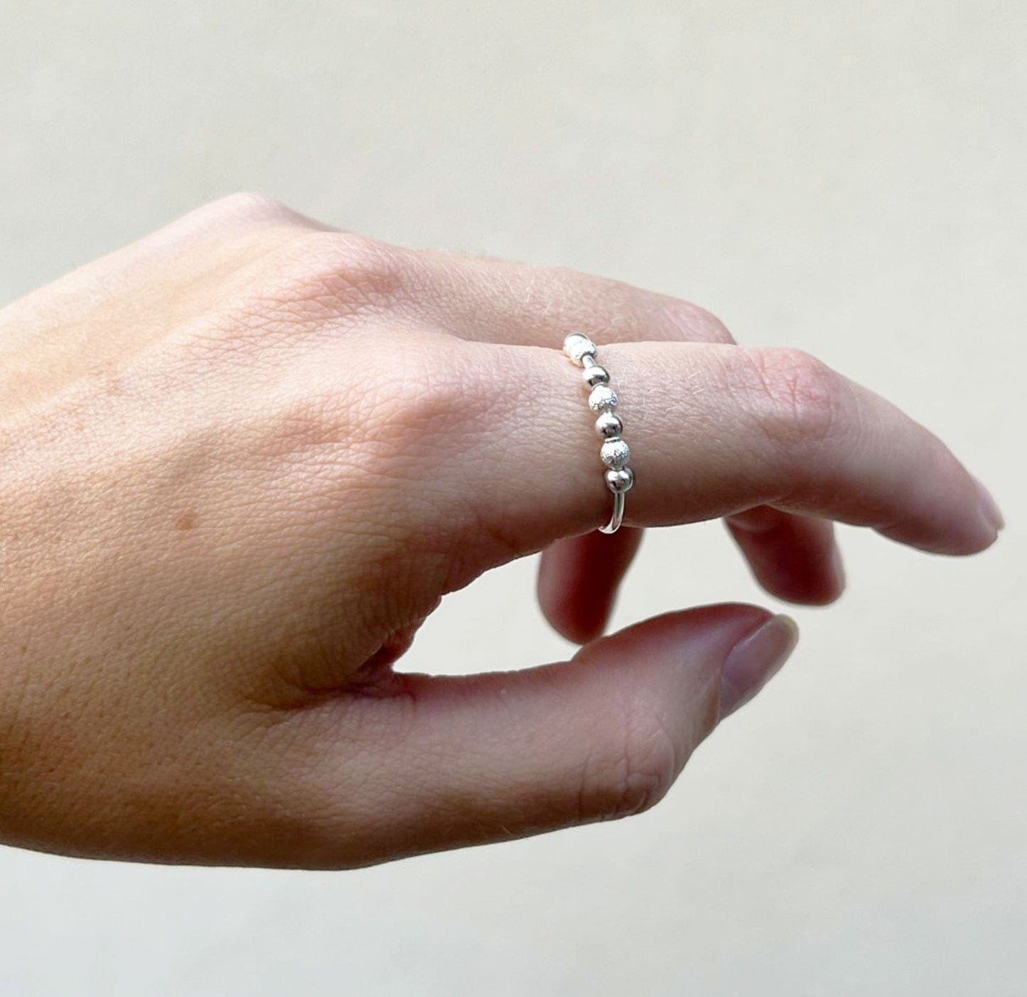 BeadSlide™ Rings | 925 Silver
