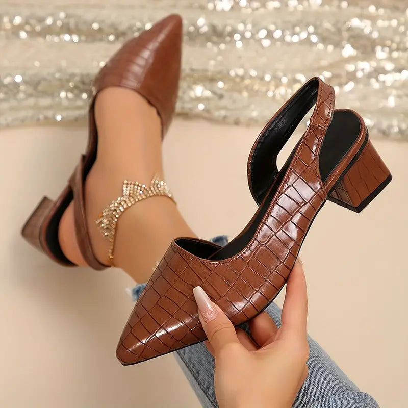 Luxe Slingback Heels