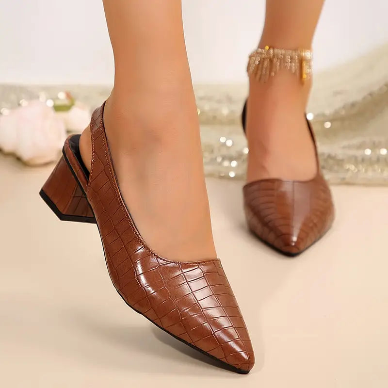 Luxe Slingback Heels