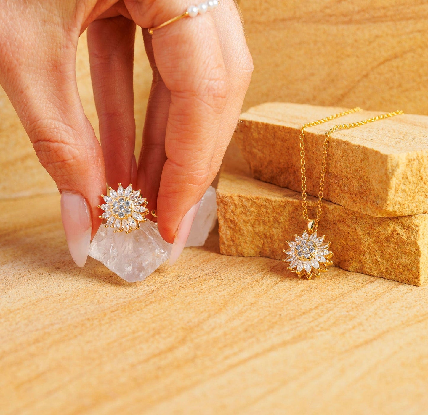 Sun Spinner Worry Ring Set
