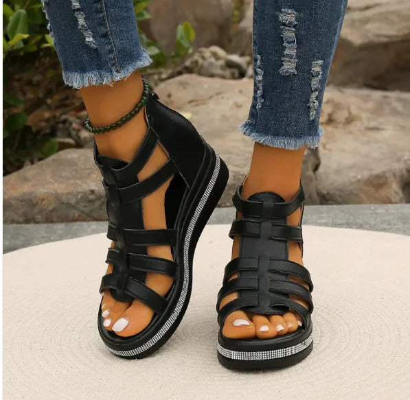 Sara Plateau Sandalen 